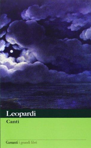 Giacomo Leopardi: Canti (Italian language, 2007)