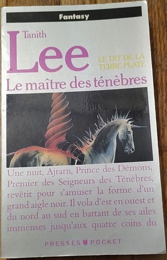 Tanith Lee: Le Maître des ténèbres (French language, 1988, Presses Pocket)