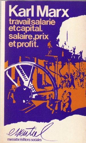 Karl Marx: Travail salarié et capital (French language, 1985)