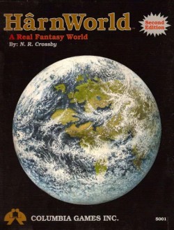 N. Robin Crossby: Hârnworld: a real fantasy world (1990, Columbia Games)