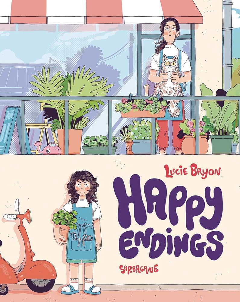 Lucie Bryon: Happy Endings (GraphicNovel, Português language, Risco)