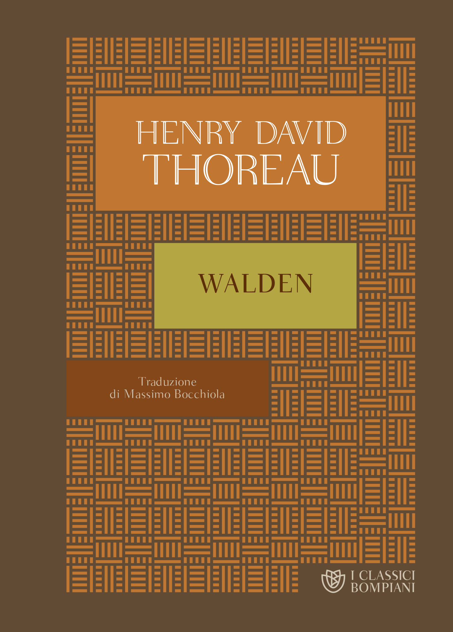 Henry David Thoreau: Walden (Hardcover, Italiano language, 2019, Bompiani)