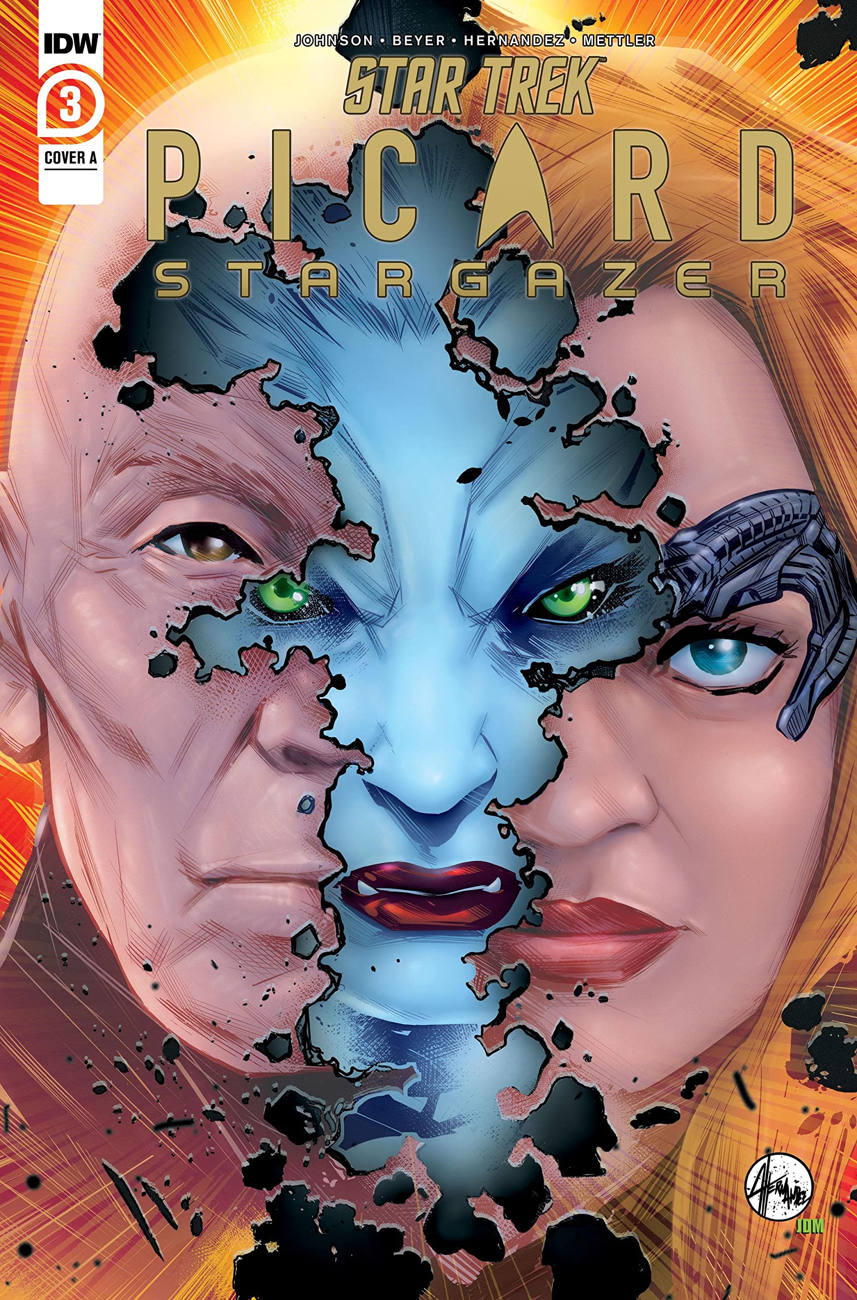 Mike Johnson, Kirsten Beyer: Star Trek: Picard - Stargazer #3 (EBook, 2022, IDW)