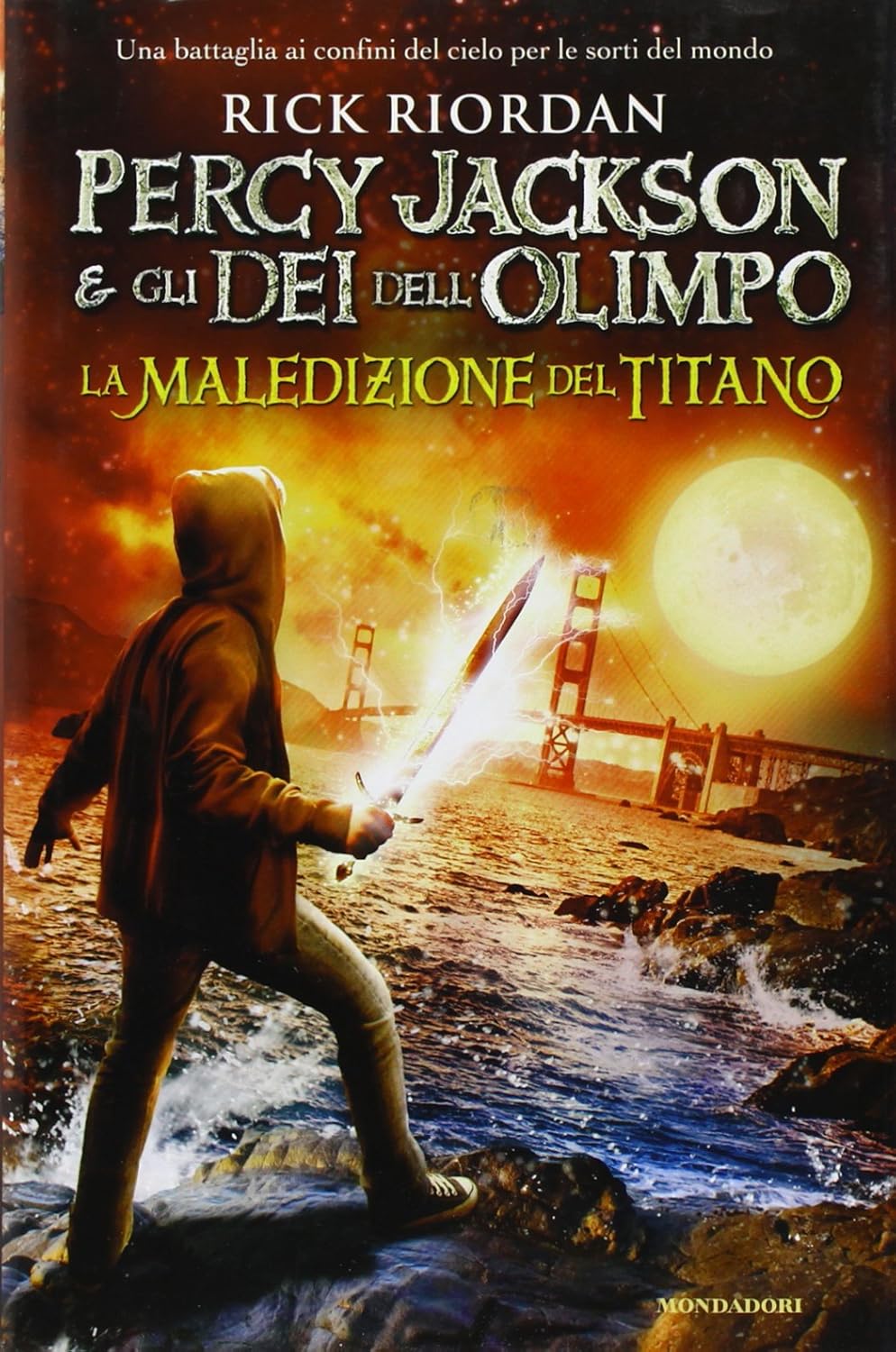 Rick Riordan: La maledizione del titano (Hardcover, Italiano language, 2011, Mondadori)