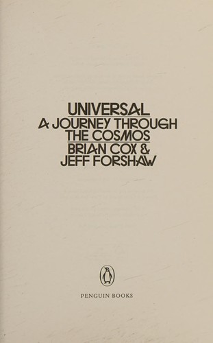 Brian Cox, Jeff Forshaw: Universal (2017, Penguin Books, Limited)