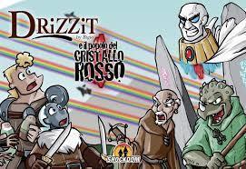 Luigi Cecchi (Bigio): Drizzit e il popolo del cristallo rosso (GraphicNovel, Italiano language, 2014, Shockdom)