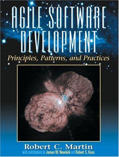 Robert C. Martin: Agile Software Development, Principles, Patterns, and Practices (Hardcover, Prentice Hall)