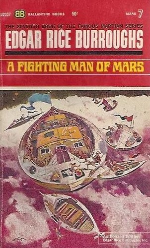 Edgar Rice Burroughs: A fighting man of Mars (Paperback, 1964, Ballantine Books)