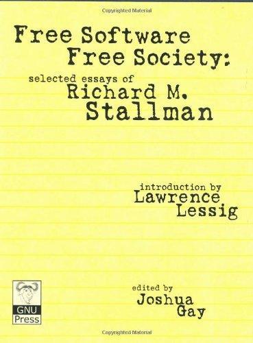 Richard Stallman: Free Software, Free Society (Paperback, 2002)