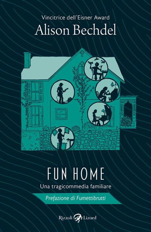 Alison Bechdel: Fun Home (GraphicNovel, Italian language, 2026, Rizzoli Lizard)