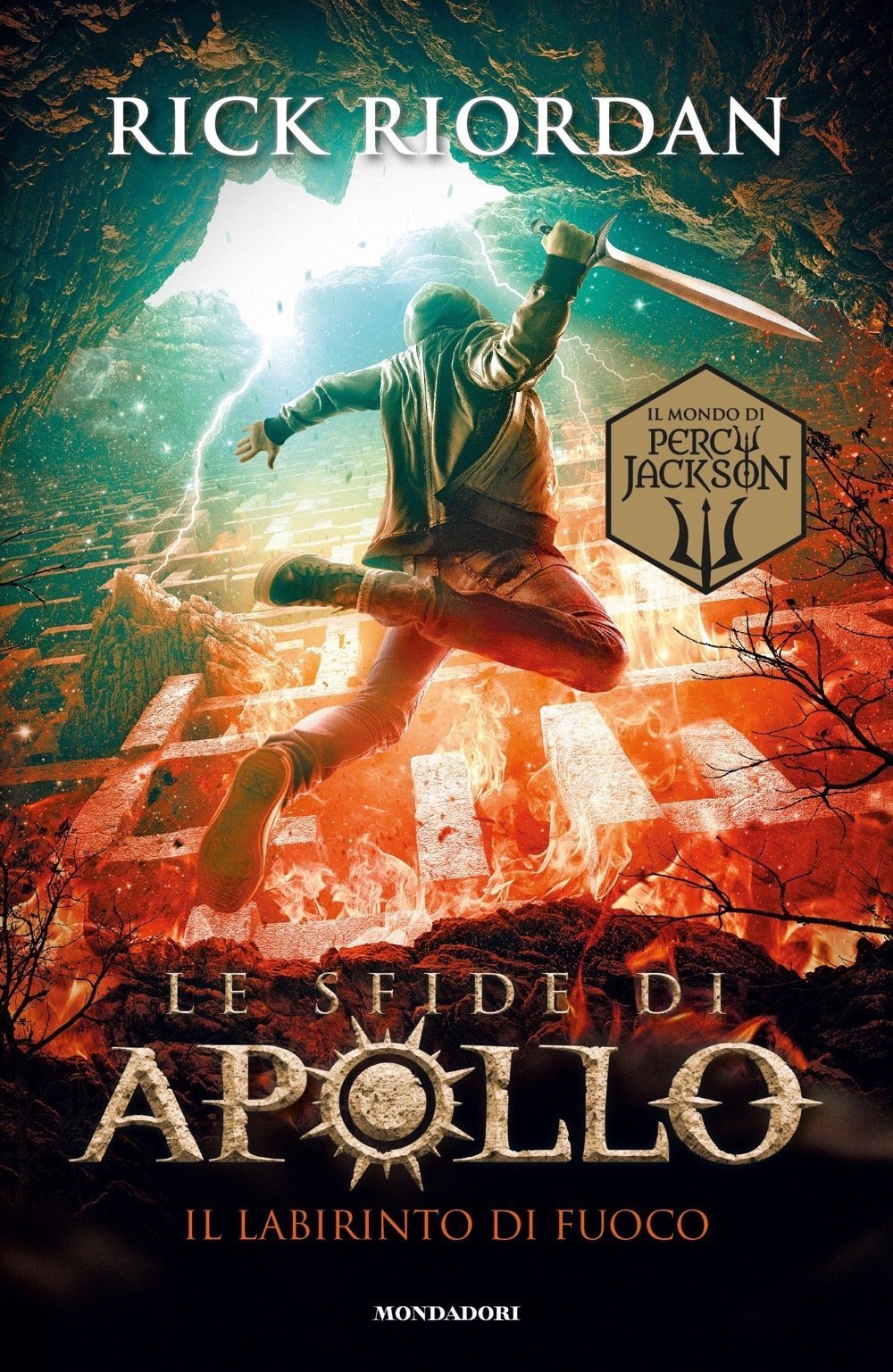 Rick Riordan: Il labirinto di fuoco (Hardcover, Italiano language, 2018, Mondadori)