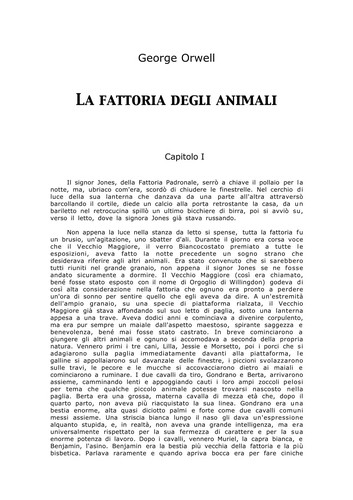 George Orwell: La fattoria degli animali (Italian language, 2007, Mondadori)