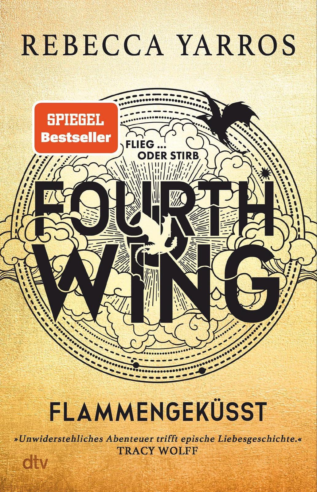 Rebecca Yarros: Fourth Wing (German language, dtv Verlagsgesellschaft)