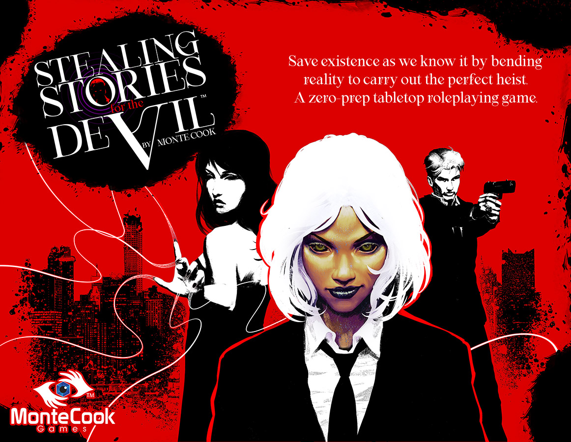 Monte Cook: Stealing Stories for the Devil (2022, Cook Games, LLC, Monte)