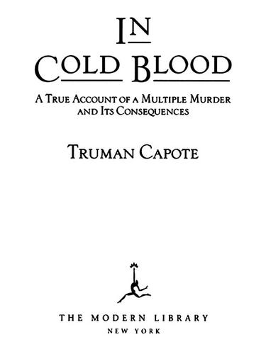 Truman Capote: In Cold Blood (EBook, 2001, Random House Publishing Group)