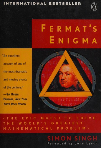 Simon Singh: Fermat's enigma (1998, Penguin)