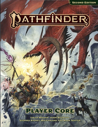 Logan Bonner, Jason Bulmahn, Mark Seifter, Stephen Radney-MacFarland : Pathfinder Player Core (2023, Paizo Inc.)