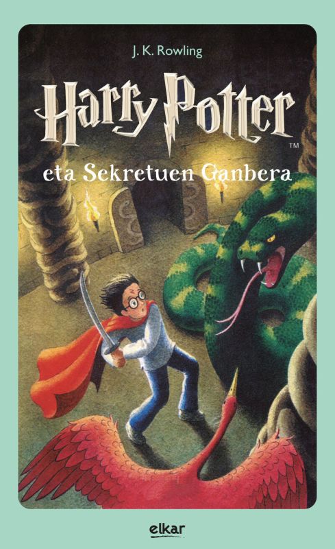 J. K. Rowling: Harry Potter eta Sekretuen Ganbera (Hardcover, Euskara language, Elkar)