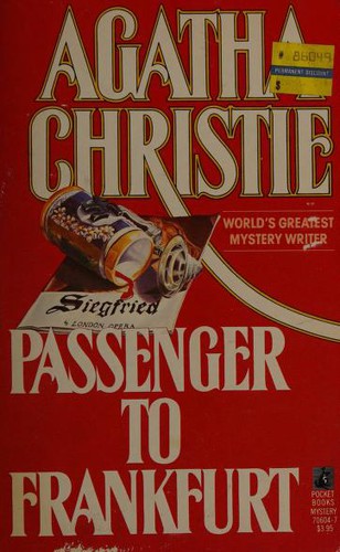 Agatha Christie: Passenger to Frankfurt (Paperback, 1972, Pocket Books)