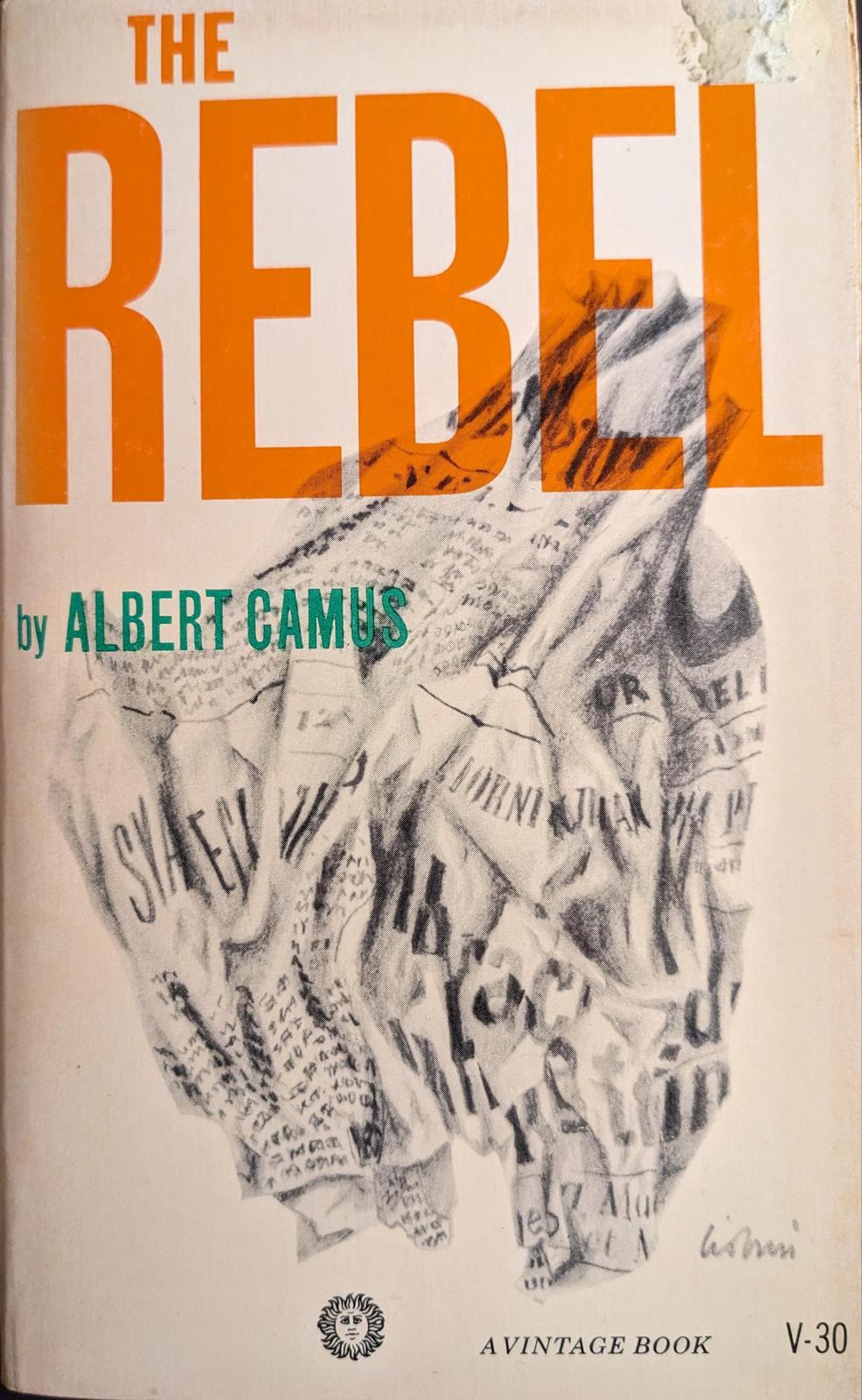 Albert Camus: The Rebel (1956, Vintage Books)