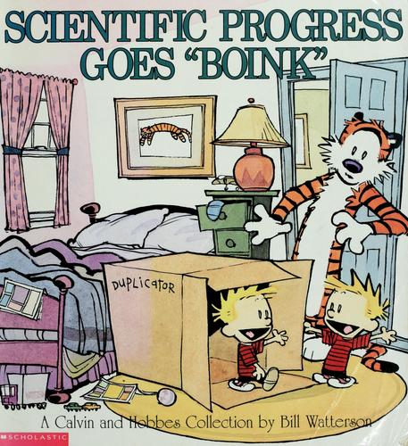 Bill Watterson: Scientific progress goes "boink" (1992, Scholastic, Scholastic Inc)