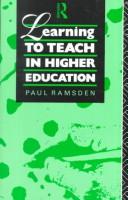 Paul Ramsden: Learning to teach in higher education (1992, Routledge)