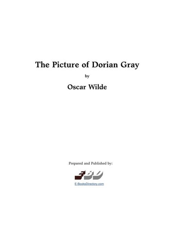 Oscar Wilde: The Picture of Dorian Gray (EBD)