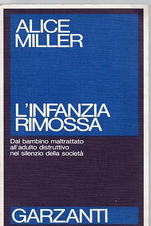 Alice Miller: L'infanzia rimossa (1999, Garzanti)