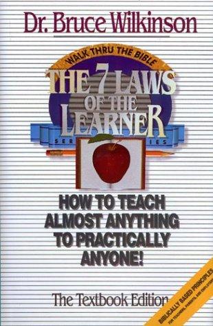 Bruce Wilkinson: The Seven Laws of the Learner (Hardcover, Multnomah)
