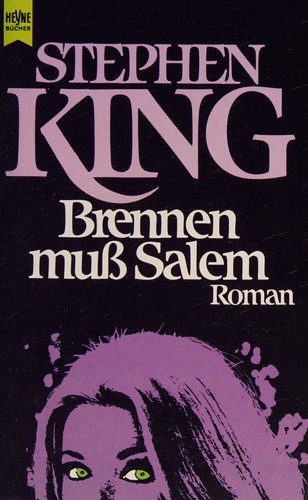 King, Stephen: Brennen muss Salem! (German language, 1997, Wilhelm Heyne Verlag)