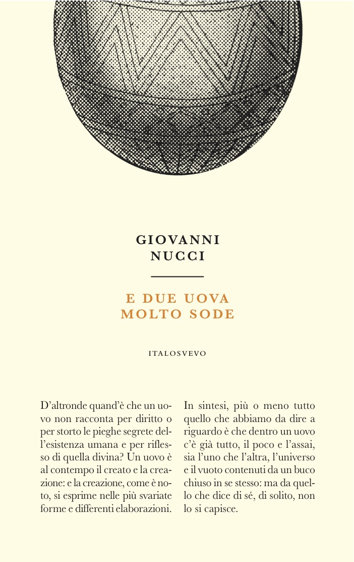 Giovanni Nucci: E due uova molto sode (Paperback, Italo Svevo)