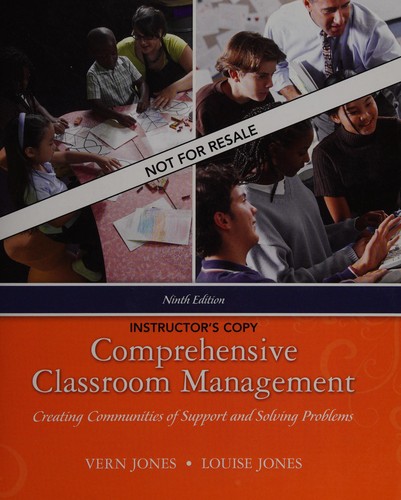 Vernon Jones: Comprehensive classroom management (2010, Pearson/Merrill Publishers)