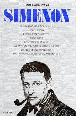 Georges Simenon: Tout Simenon 24 (French language, 1992, Presses de la Cité)