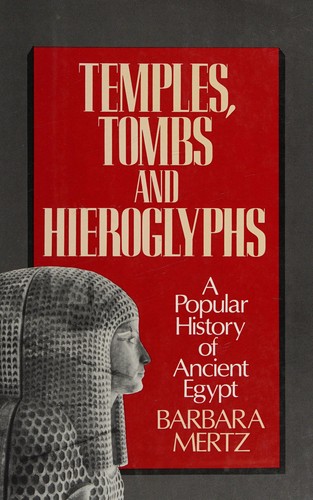 Barbara Mertz: Temples, tombs and hieroglyphs (1992, Michael O'Mara)