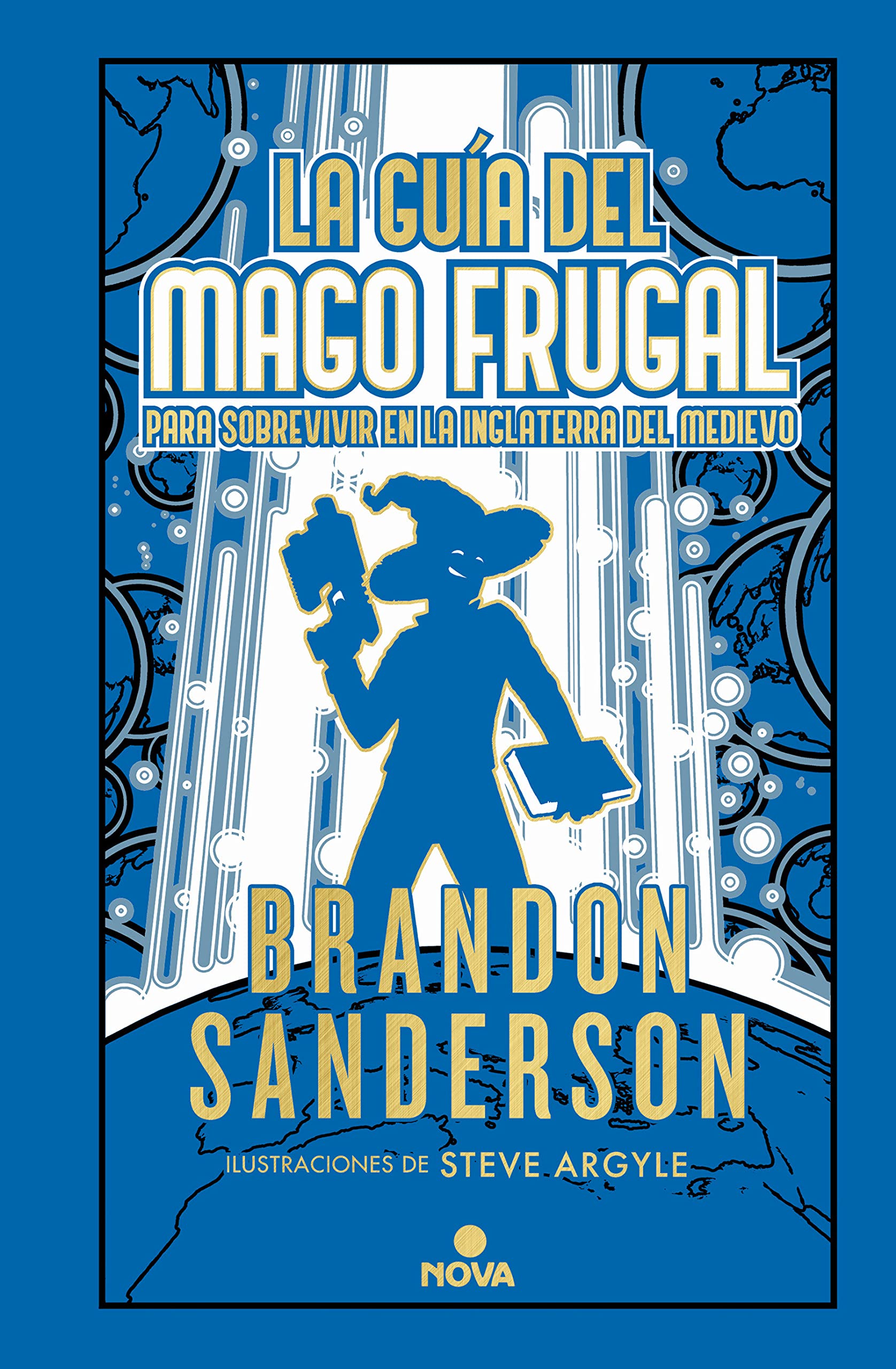 Brandon Sanderson, Manu Viciano: La guía del mago frugal para sobrevivir en la Inglaterra del Medievo (Hardcover, Español language, 2023)