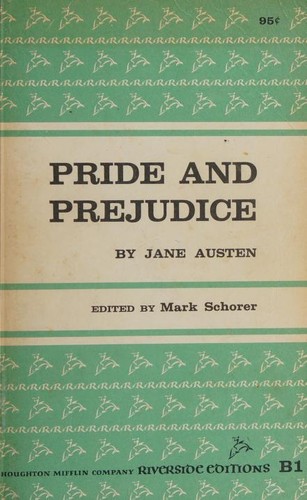 Jane Austen: Pride and Prejudice (Paperback, 1956, Houghton Mifflin Company)