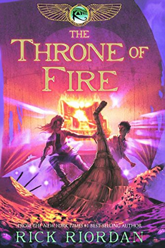 Rick Riordan: The Throne of Fire (Hardcover, Turtleback)