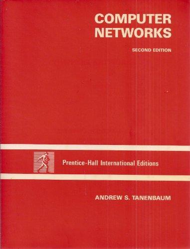 Andrew S. Tanenbaum: Computer networks (1989)