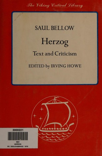 Saul Bellow: Herzog (1976, Viking Press)