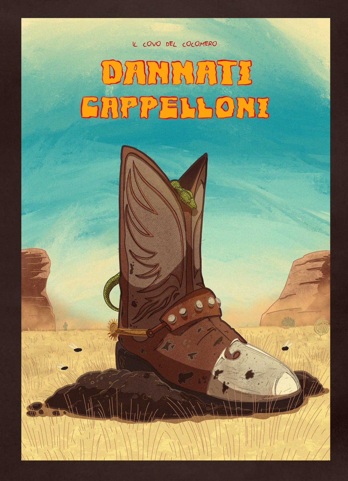 Lorenzo Santini, Saverio Terreni, Eric Zaka, Alessandro Giuntini: Dannati Cappelloni (Italiano language, Il Covo del Cocomero)