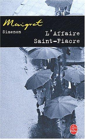 Georges Simenon: L'Affaire Saint-Fiacre. (Paperback, French language, 2003, Livre de poche)