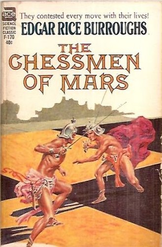 Edgar Rice Burroughs: The Chessmen of Mars (Mars Series #5) (Ace SF Classic, F-170) (1961, Ace Books)