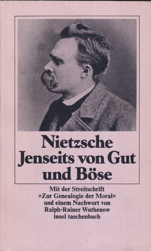 Friedrich Nietzsche: Jenseits von Gut und Böse (German language, 1989, Insel Verlag)