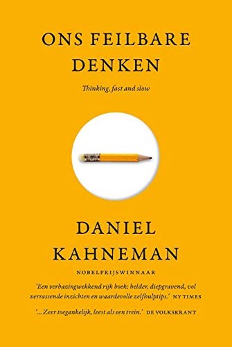 Daniel Kahneman: Ons feilbare denken (Hardcover, German language, Business Contact)