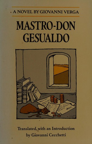 Giovanni Verga: Mastro-Don Gesualdo (Paperback, University of California Press)