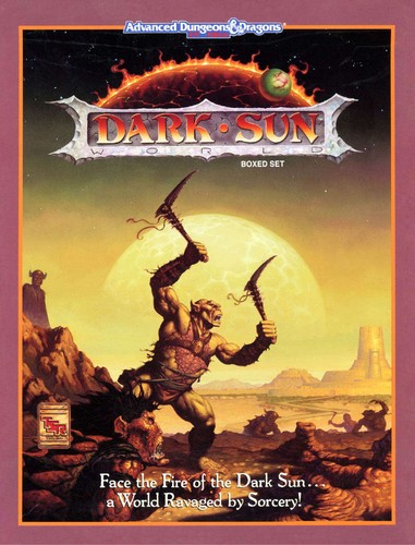 Troy Denning, Timothy B. Brown: Dark sun Boxed Set (1991, TSR)