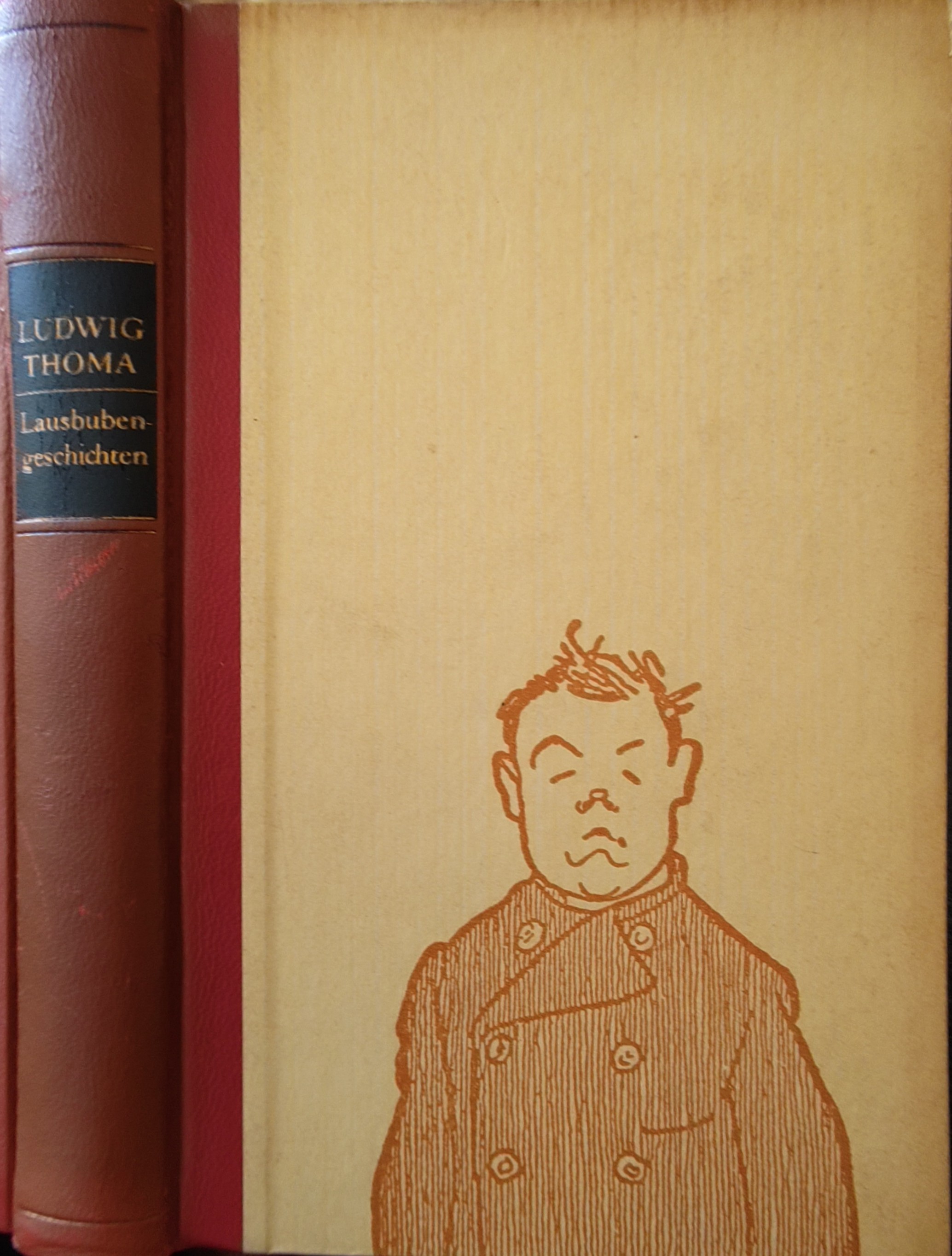 Ludwig Thoma: Lausbubengeschichten (Hardcover, german language, Deutscher Bücherbund)