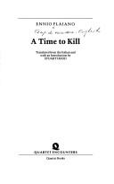 Ennio Flaiano: A time to kill (1992, Quartet Books)