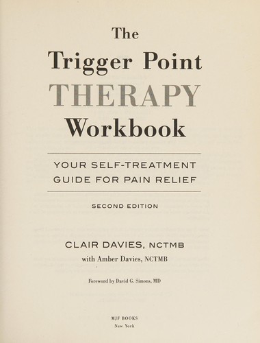 Clair Davies: The Trigger Point THERAPY Workbook (2004, MJF Books)