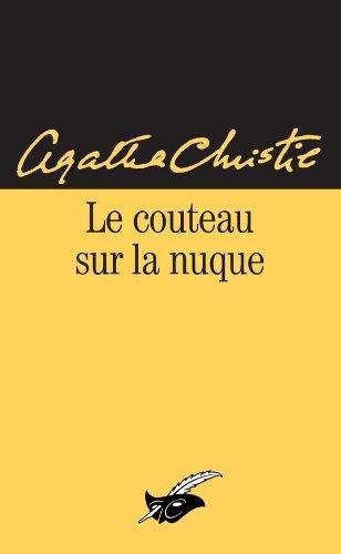 Agatha Christie: Le couteau sur la nuque (French language, 1992, Editions du Masque)
